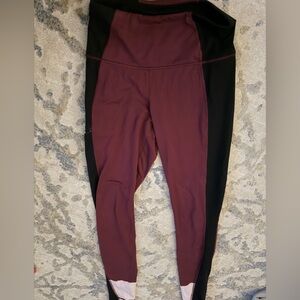 The North Face Small, Women's winter legging- Burgundy